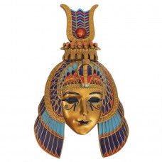 Mask Of Queen Of The Nile Design Toscano Exclusive Hand Painted Wall Sculpture   323119101279